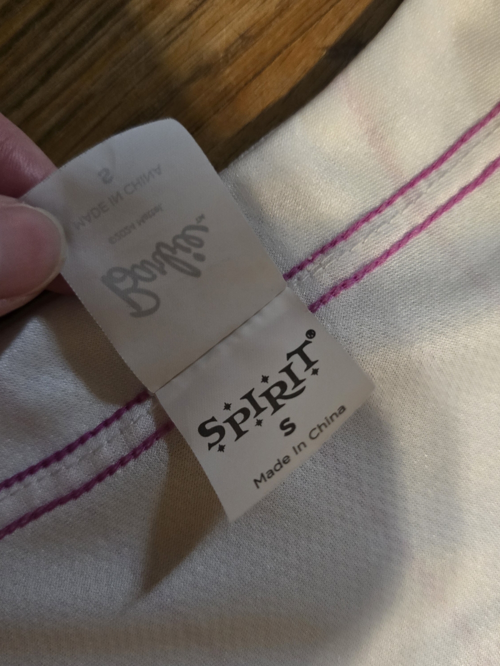 Barbie Pink & Light Blue Girls' Baseball Jersey Top - Picture 6 of 6